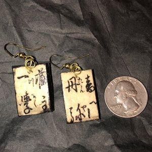 Wire Asian style earrings